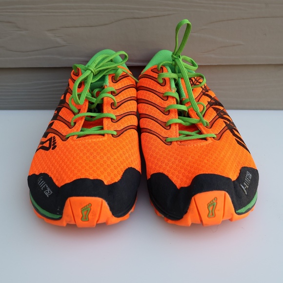 Inov-8 F-Lite 252 Cross Training Shoes Men’s 10.5 Orange Green - Picture 2 of 9